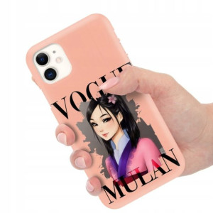 Etui Matowe Łosoś do IPHONE 11 Subtelne Top Wzory