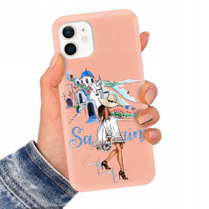 Etui MATOWE ŁOSOŚ do IPHONE 12 Serialowe Top Wzory