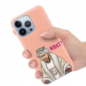 Etui Matowe Łosoś do IPHONE 13 PRO Subtelne Wzory