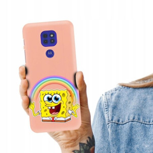 Etui Matowe ŁOSOŚ do MOTOROLA G9 Modne Top Wzory