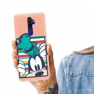 Etui Matowe ŁOSOŚ do OPPO A11X Zabawne Top Wzory
