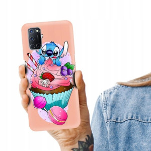 Etui Matowe ŁOSOŚ do OPPO A52 Zabawne Top Wzory