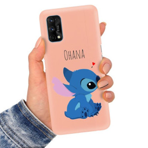 Etui Matowe Łosoś do REALME 7 PRO Lilo Stich Wzory