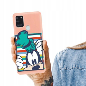 Etui Matowe ŁOSOŚ do SAMSUNG A21s Modne Top Wzory