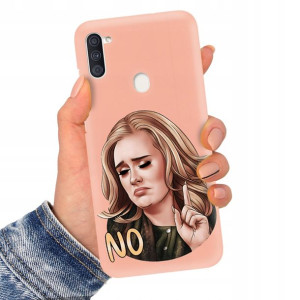 Etui MATOWE ŁOSOŚ do SAMSUNG M11 Serialowe Wzory
