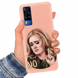 Etui MATOWE ŁOSOŚ do VIVO Y51A Serialowe Top Wzory