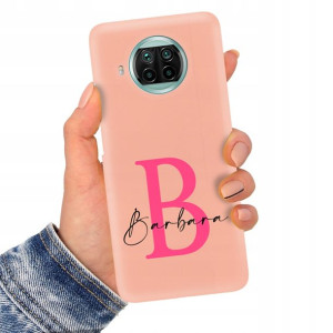 Etui Matowe Łosoś do XIAOMI Mi 10T LITE Imię Wzory