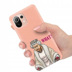 Etui Matowe Łosoś do XIAOMI MI 11 LITE 4G Top Wz