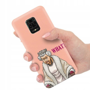 Etui Matowe Łosoś do XIAOMI REDMI NOTE 9 PRO Wz