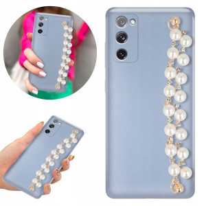 Etui Metalic BLINK NIEBIESKI do SAMSUNG S20 LITE
