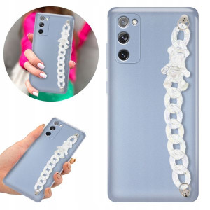 Etui Metalic BLINK NIEBIESKI do SAMSUNG S20 LITE