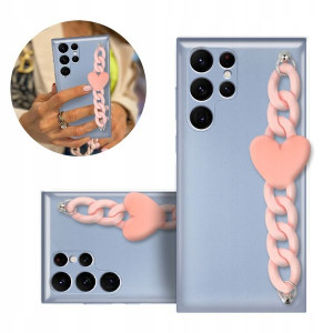 Etui Metalic BLINK Niebieski do SAMSUNG S22 ULTRA