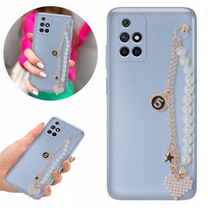 Etui Metalic BLINK NIEBIESKI do XIAOMI REDMI 10