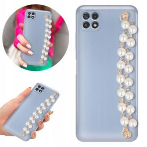 Etui Metalic BLINK NIEBIESKI Top do SAMSUNG A22 5G