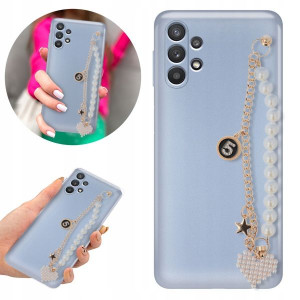 Etui Metalic BLINK NIEBIESKI Top do SAMSUNG M32 5G