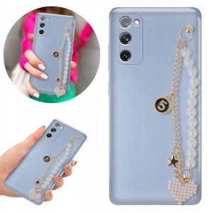 Etui Metalic BLINK NIEBIESKI Top do SAMSUNG S20 FE