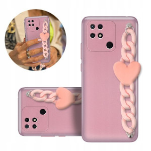 Etui Metalic BLINK Różowy do XIAOMI REDMI 10C 4G