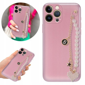 Etui Metalic BLINK RÓŻOWY Top do IPHONE 13 PRO MAX