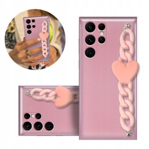 Etui Metalic BLINK Różowy Top do SAMSUNG S22 ULTRA