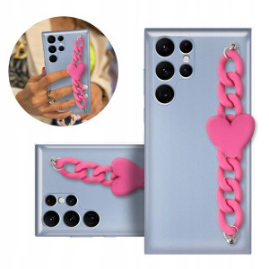 Etui Metalic Niebieski BLINK do SAMSUNG S22 ULTRA