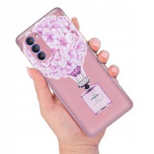 Etui Metalic RÓŻ do MOTOROLA G51 5G Subtelne Wz