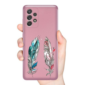 Etui Metalic Różowy do SAMSUNG A52 4G Spring Wzory