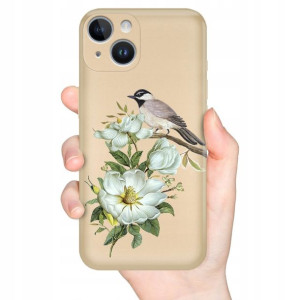 Etui Metalic Złoty do IPHONE 14 PLUS Pattern Wzory