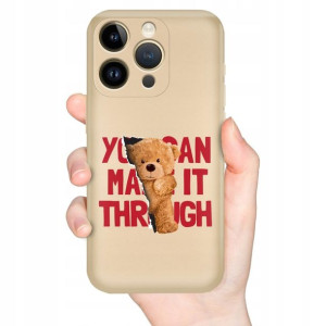 Etui Metalic Złoty do IPHONE 14 PRO MAX Teddy Wz