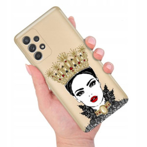 Etui Metalic ZŁOTY do SAMSUNG A33 5G Subtelne Wz