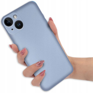 Etui Metaliczne Błyszczące NIEBIESKI do IPHONE 14