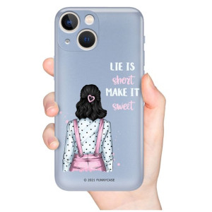 Etui Metaliczne Nieb do IPHONE 13 MINI GIRLS Wzory