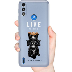 Etui Metaliczne Nieb do MOTOROLA E7 POWER Wzory