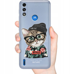 Etui Metaliczne Nieb do MOTOROLA E7i POWER Wzory