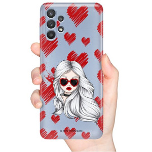 Etui Metaliczne Nieb do SAMSUNG M32 5G GIRLS Wzory