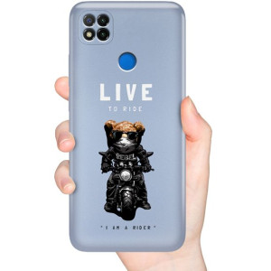Etui Metaliczne Nieb do XIAOMI REDMI 9C MIŚ Wzory