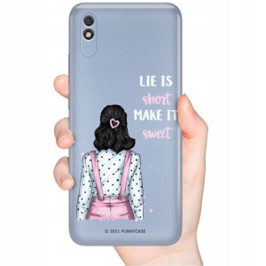 Etui Metaliczne Nieb do XIAOMI REDMI 9i GIRL Wzory