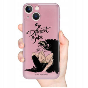 Etui Metaliczne Róż do IPHONE 13 MINI GIRL Wzory