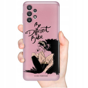 Etui Metaliczne Róż do SAMSUNG A32 5G GIRL Wzory