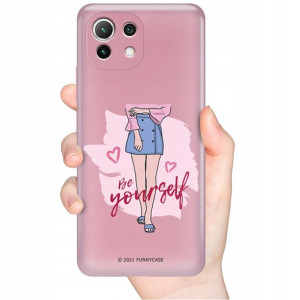 Etui Metaliczne Róż do XIAOMI MI 11 LITE 5G NE Wz