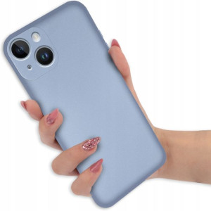 Etui Metaliczne Shine NIEBIESKI do IPHONE 14 PLUS
