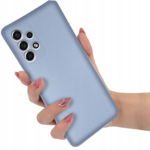 Etui Metaliczne Shine NIEBIESKI do SAMSUNG A53 5G