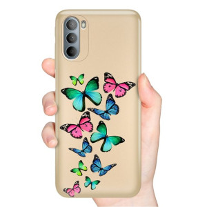 Etui Metaliczne ZŁOTY do MOTOROLA G31 4G Top Wzory
