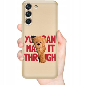 Etui Metaliczne Złoty do SAMSUNG S22 MISIE Wzory