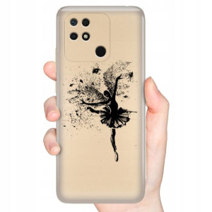 Etui Metaliczne Złoty do XIAOMI REDMI 10C 4G Wzory