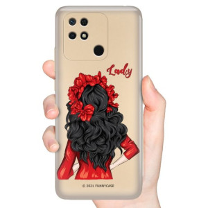 Etui Metaliczne Złoty do XIAOMI REDMI 10C 4G Wzory