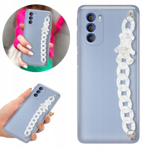 Etui Metallic Blink Blue do MOTOROLA G51 5G Misie