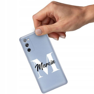 Etui Metallic Blue do SAMSUNG S20 FE Twoje Imię