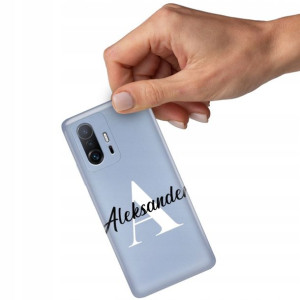 Etui Metallic Blue do XIAOMI 11T 5G Twój Inicjał