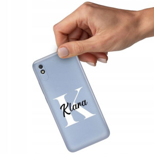 Etui Metallic Blue do XIAOMI REDMI 9i Twoje Imię