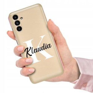 Etui Metallic do SAMSUNG A13 5G Twoje Imię Inicjał
